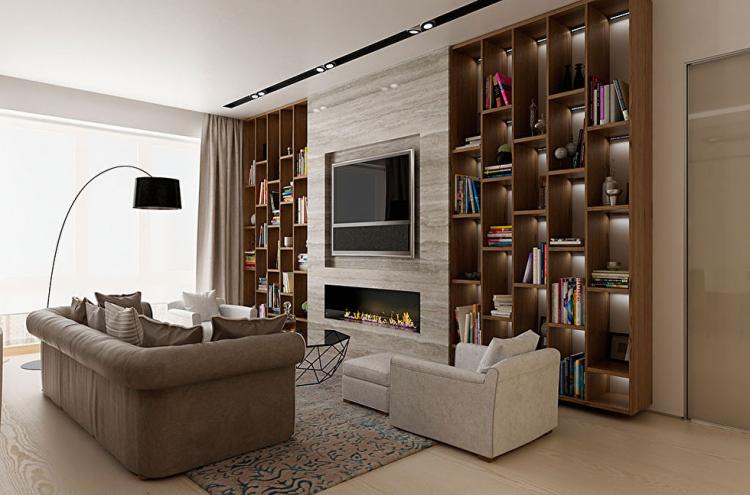 Conception d'appartement dans ZhK Literator