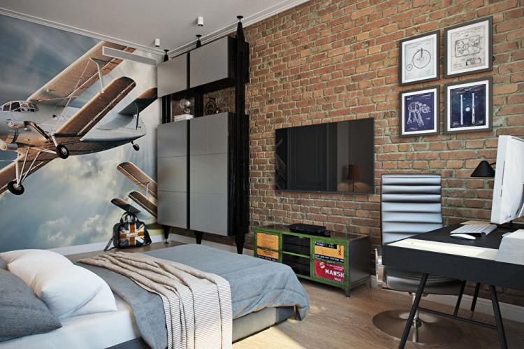 Conception d'un appartement dans un complexe résidentiel Shater