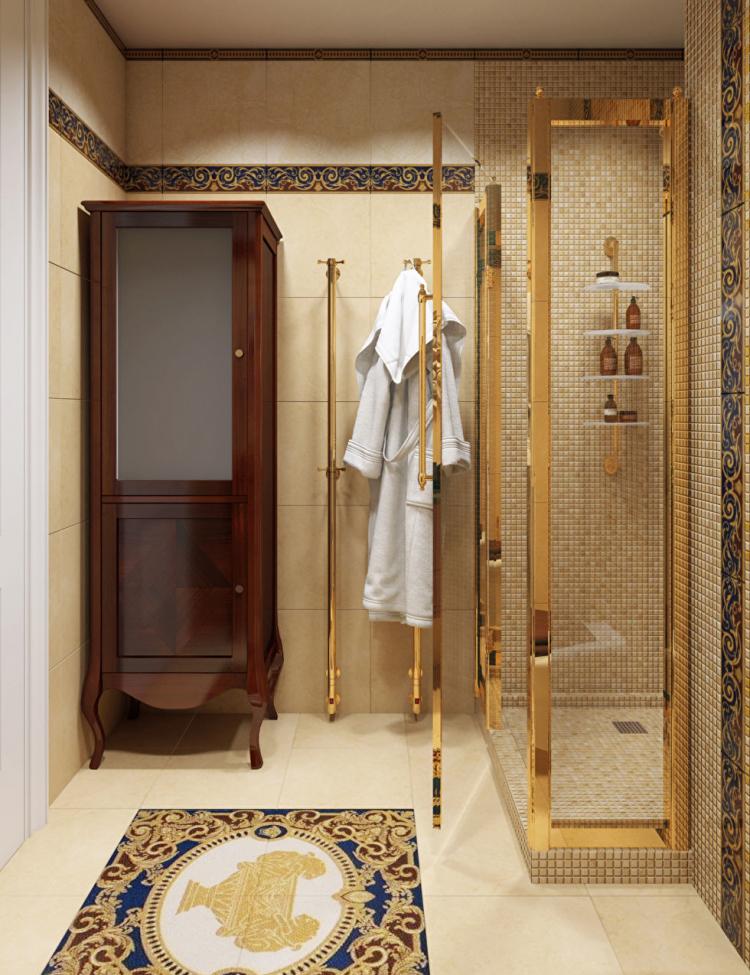 Conception d'un appartement dans un complexe résidentiel Shater