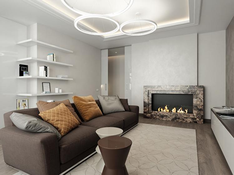 Conception d'un appartement dans le complexe résidentiel Sobranie