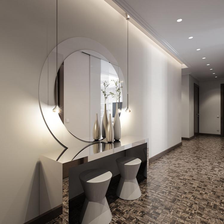 Conception d'un appartement dans le complexe résidentiel Sobranie