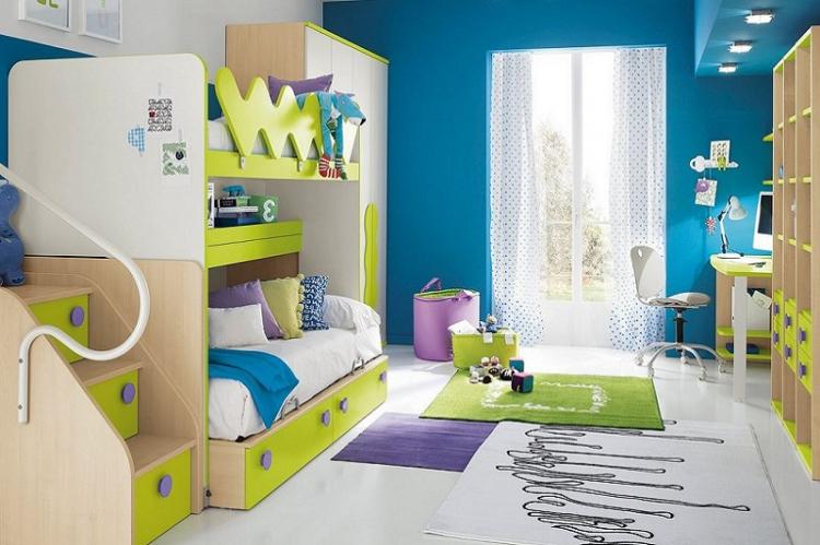 Préférence pour les couleurs apaisantes - Conception d'une petite pépinière