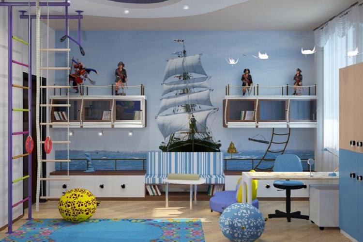 Conception d'une petite chambre d'enfants - photos d'intérieurs réels