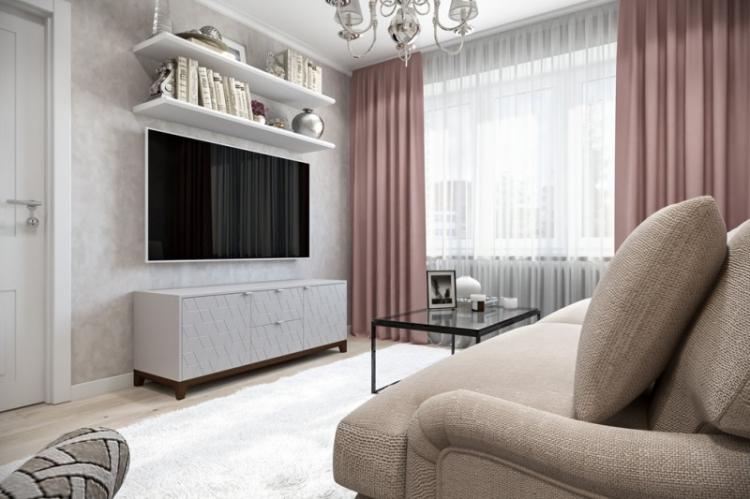 Conception d'un petit salon - photos de vrais intérieurs