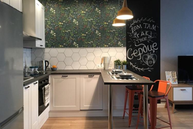 Cuisine - Conception de petit appartement