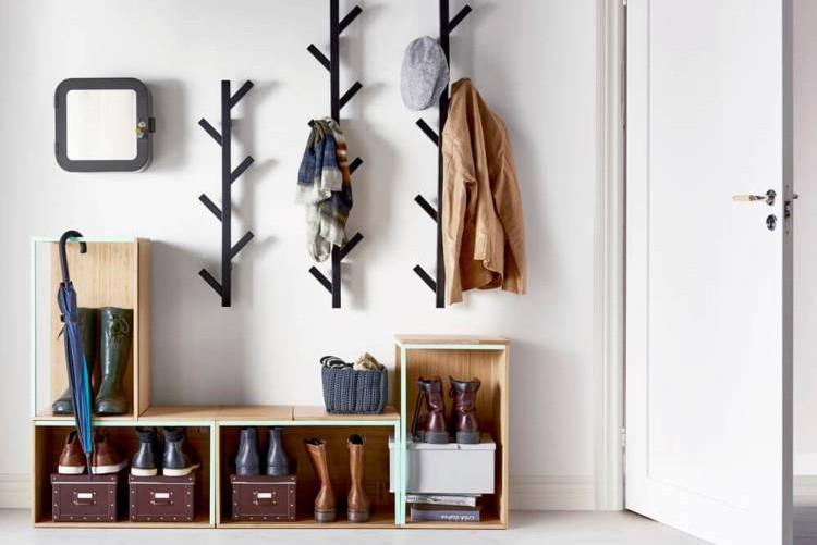 Utiliser des meubles modulaires - Concevoir un petit couloir