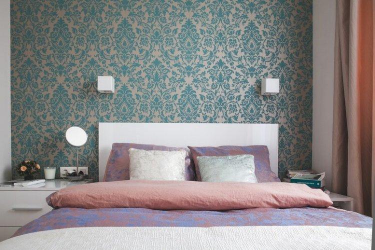 Intérieur romantique 33 m² à Saint-Pétersbourg - Conception d'un appartement d'une pièce de 33 m².