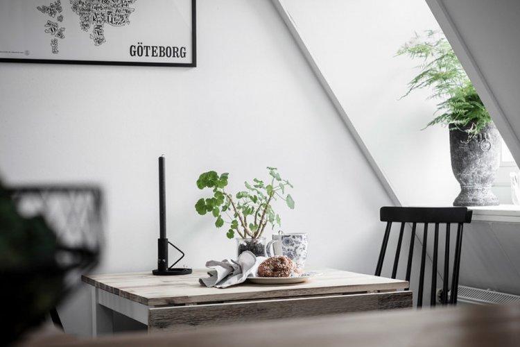 Aménagement des combles 33 m² à Stockholm - Conception d'un studio 33 m²