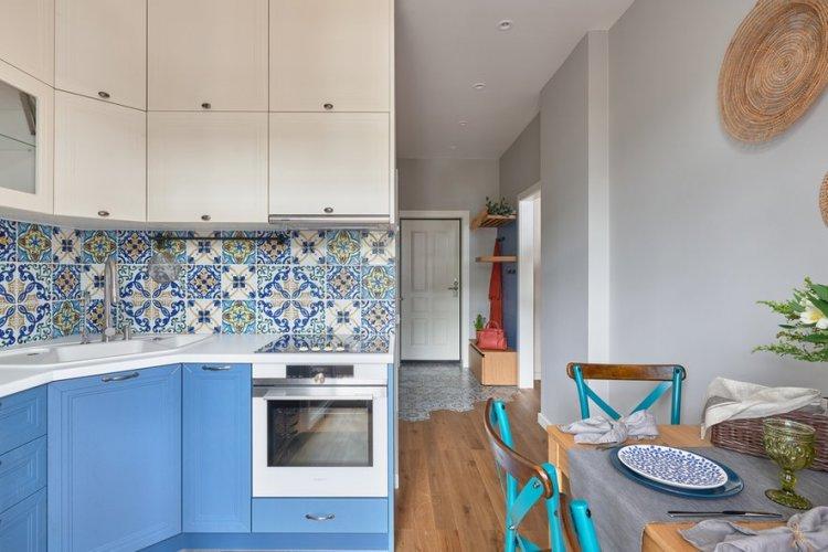 Appartement pour un chef à Molokovo - Conception d'un appartement d'une pièce