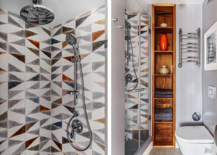 Lit gigogne dans le podium - Studio design d'appartement