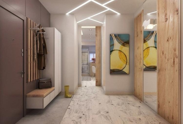 Couloir dans un style moderne - Interior Design 2019
