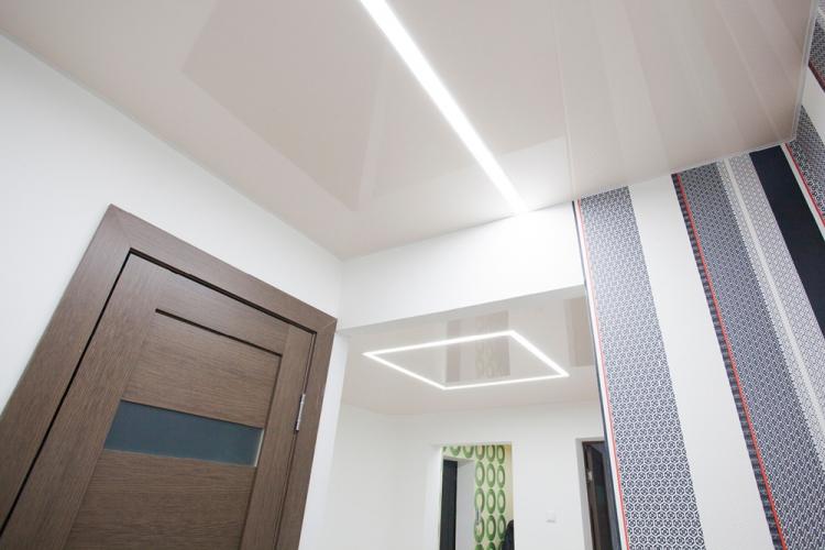 Décoration de plafond - Conception de couloir à Khrouchtchev