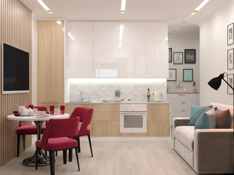 Projet de conception d'un appartement de 29 m².