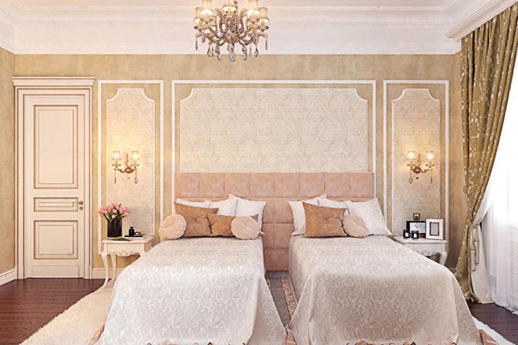 Style français à l'intérieur de l'appartement