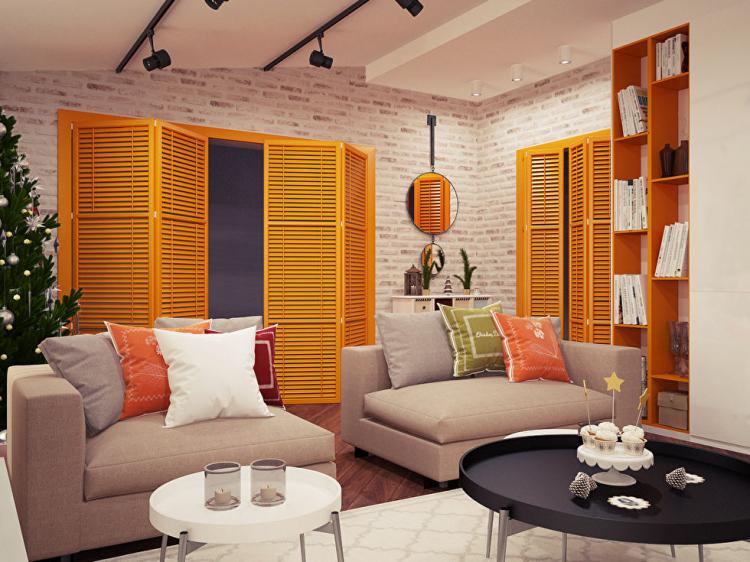 Projet de conception d'appartements mansardés