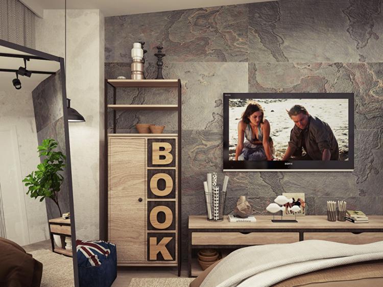 Projet de conception d'appartements mansardés