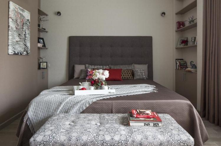 Conception de la chambre 10 m² - des photos de vrais intérieurs