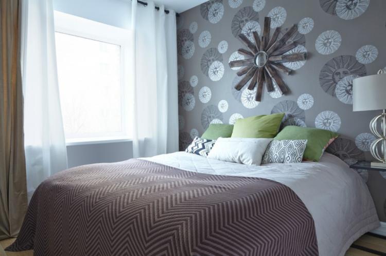 Conception de la chambre 10 m² - des photos de vrais intérieurs