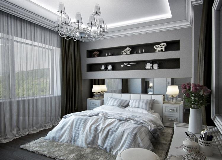 Conception de la chambre 12 m² - des photos de vrais intérieurs