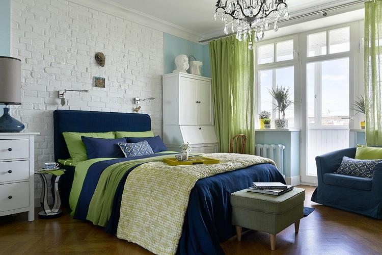 Chambre 9 m² style fusion - Design d'intérieur