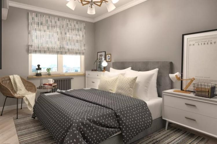 Conception de chambre à Khrouchtchev - photos d'intérieurs réels