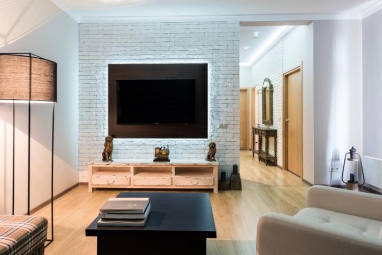 Pierre décorative - Design mural TV