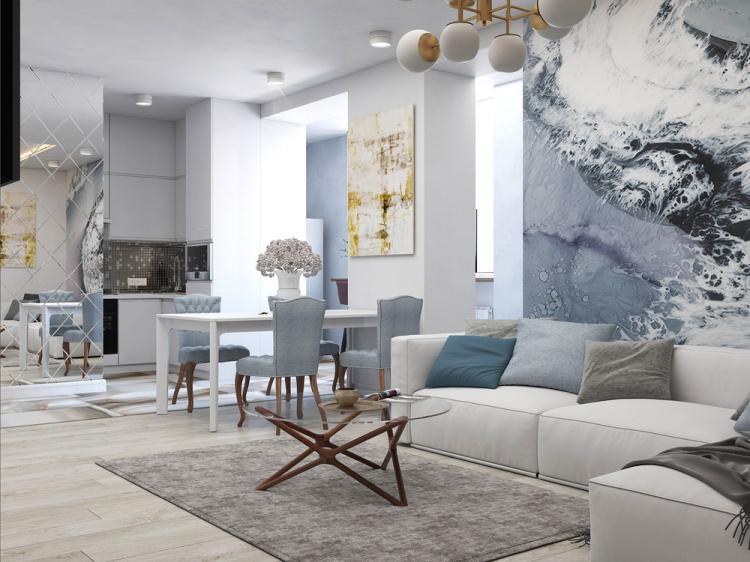 Conception d'un appartement de trois pièces 90 m².