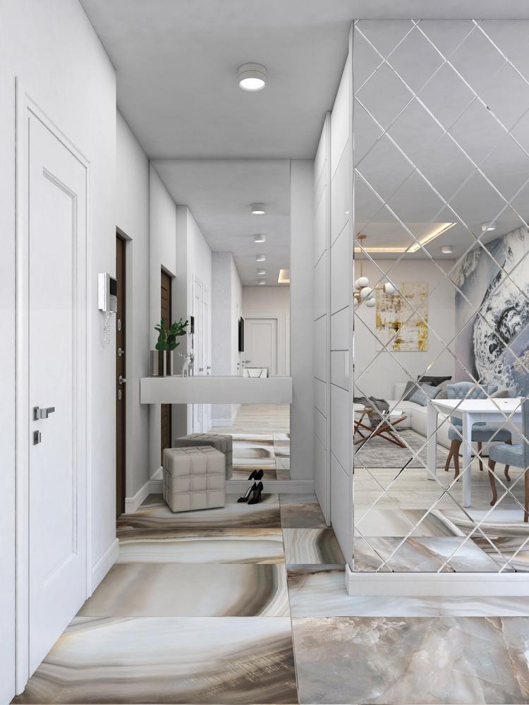 Conception d'un appartement de trois pièces 90 m².