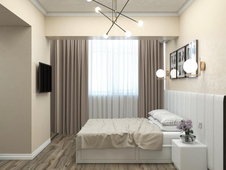 Conception d'un appartement de trois pièces 90 m².