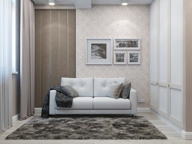 Conception d'un appartement de trois pièces 90 m².