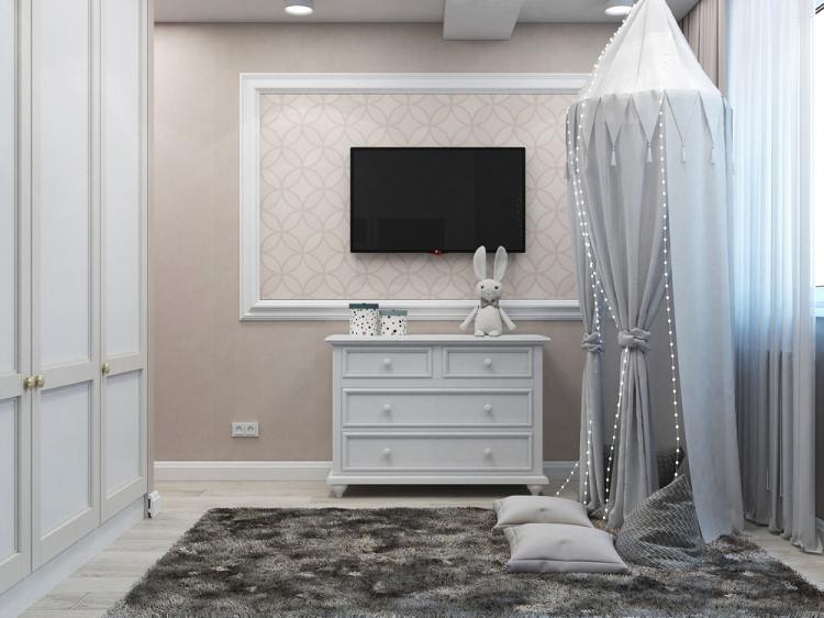 Conception d'un appartement de trois pièces 90 m².