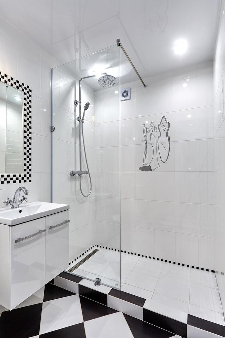 Salle de bain 2 m² - photo de décoration d'intérieur