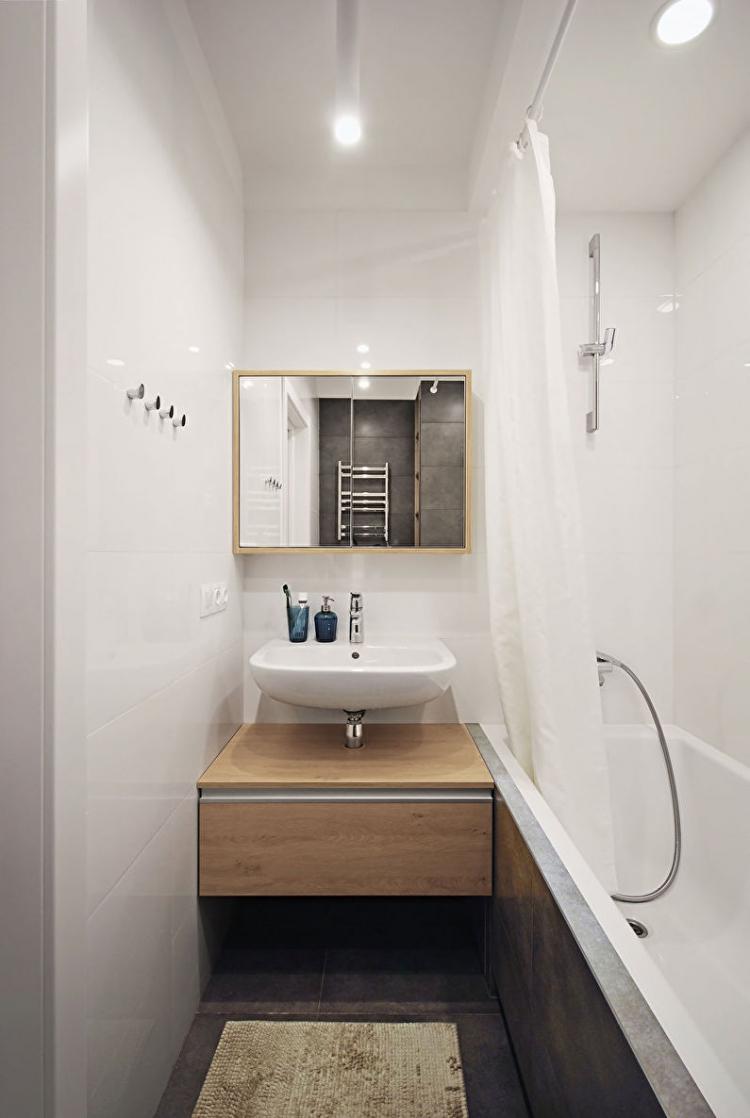 Salle de bain 2 m² - photo de décoration d'intérieur