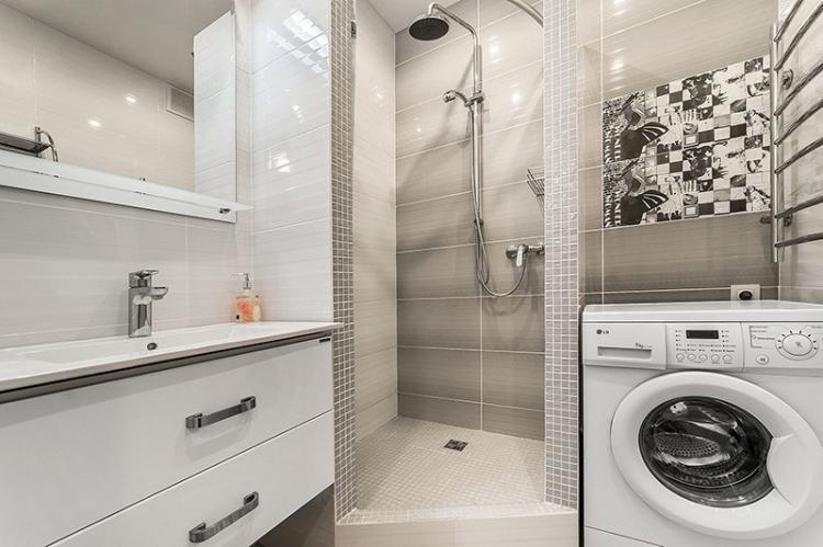 Couleurs - Design de salle de bain avec douche