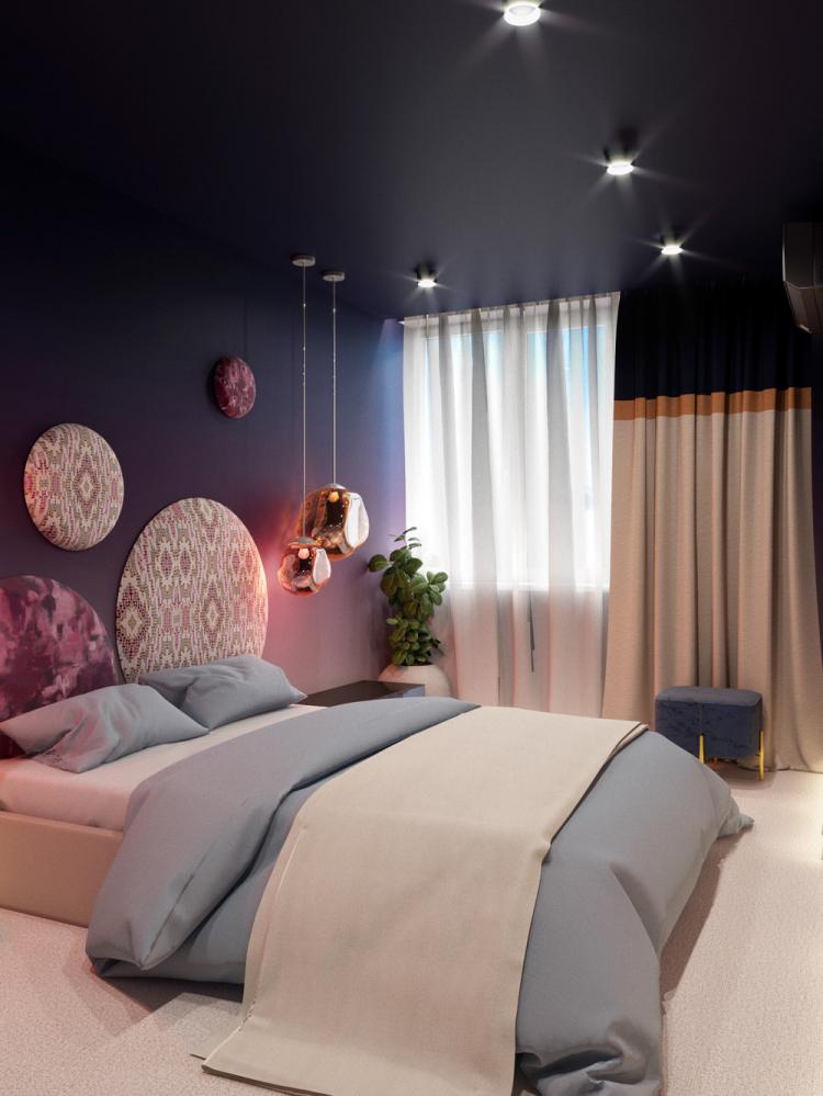 Conception de chambre lumineuse