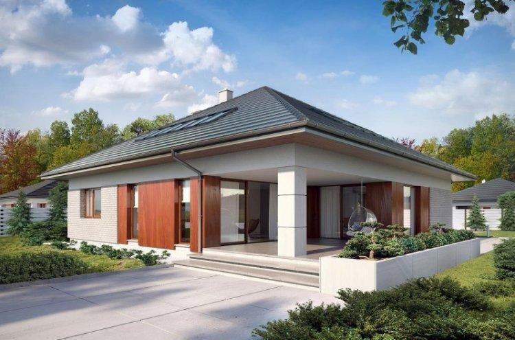 Maison de plain-pied avec grenier - projets et photos