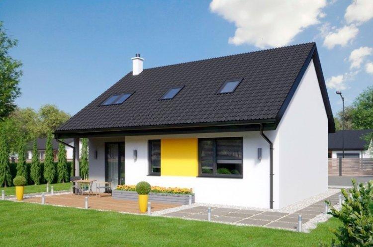 Maison de plain-pied avec grenier - projets et photos