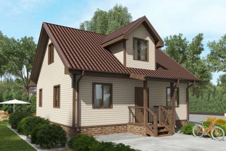 Maison 6 par 6 avec un grenier - projets et photos