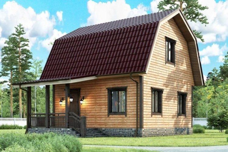 Maison 6 par 6 avec un grenier - projets et photos