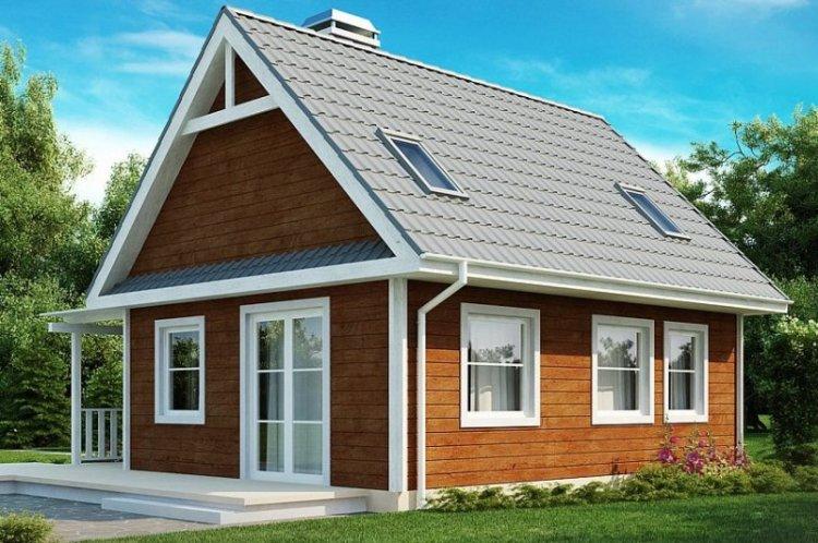 Maison de campagne avec grenier - projets et photos