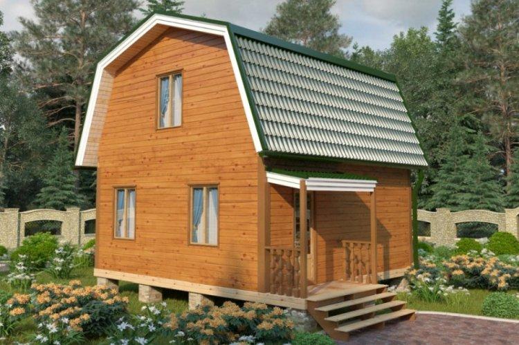 Maison d'un bar 6 par 6 - projets et photos