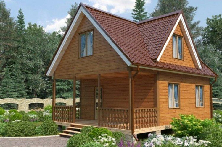 Maison d'un bar 6 par 6 - projets et photos