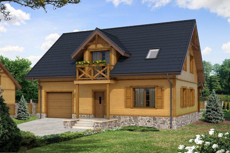 Maisons d'un bar avec un grenier - projets et photos