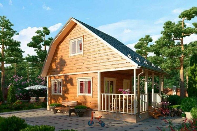 Maisons de campagne d'un bar - projets et photos