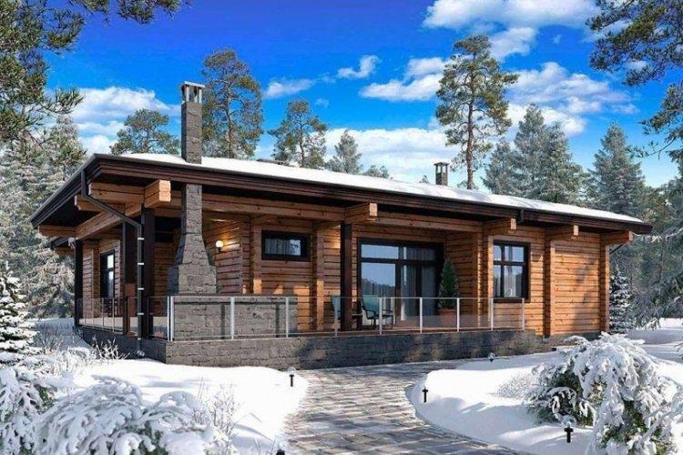 Maisons en rondins de style chalet - projets et photos