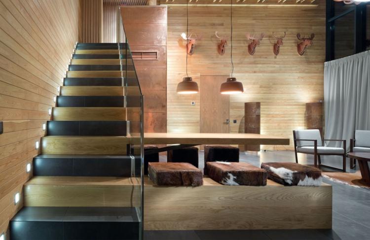 Maisons de style chalet avec sous-sols - Projets