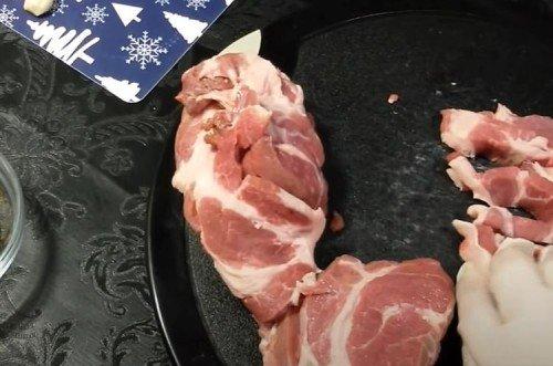 Saucisse bouillie maison - recette étape par étape