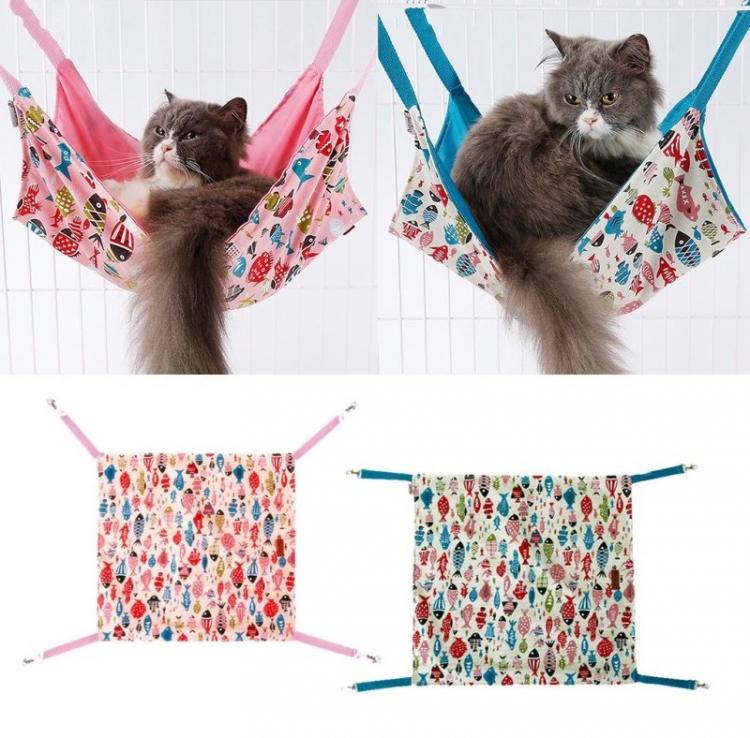 Nous cousons un hamac - Maison de chat bricolage