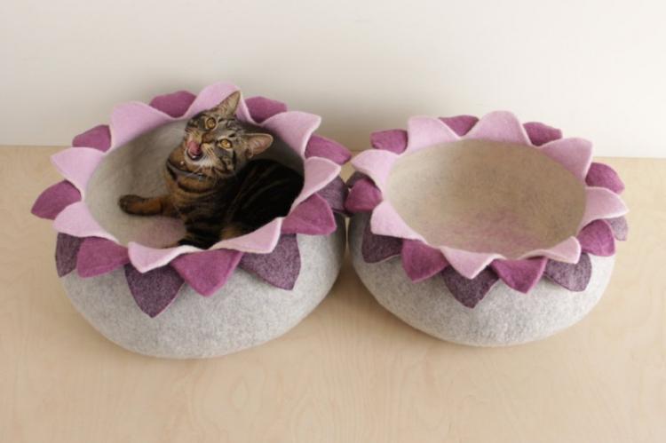 Maison de chat bricolage - photos et idées