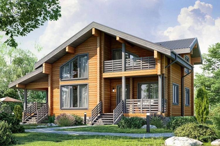 Maisons à deux étages d'un bar - projets et photos